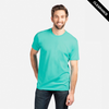 Clearance - Next Level 6410 Men's Premium Fitted Sueded T-Shirt | Tahiti Blue