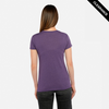 Clearance - Next Level 6710 Ladies' Tri-Blend Crew T-Shirt | Purple Rush