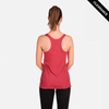 Clearance - Next Level 6733 Tri-Blend Racerback Tank Top | Vintage Shocking Pink