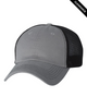 Clearance - Valucap 3100 Contrast-Stitch Mesh-Back Cap | Grey/ Black