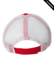 Clearance - Valucap AH80 Bio-Washed Trucker Cap | Red/ White