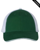 Clearance - Valucap S102 Sandwich Trucker Cap | Dark Green/ White