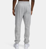 Under Armour 1373882 Men's Icon Fleece Joggers | Mod Grey Light Heather/ White