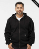 Clearance - DRI DUCK 7033 Crossfire Heavyweight Power Fleece Hooded Jacket with Thermal Lining | Black