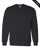 Clearance - Gildan 12000 DryBlend® Crewneck Sweatshirt | Black