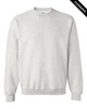 Clearance - Gildan 12000 DryBlend® Crewneck Sweatshirt | Ash