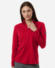Adidas A400 Women's Lightweight Quarter-Zip Pullover | Power Red