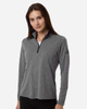 Adidas A400 Women's Lightweight Quarter-Zip Pullover | Black Heather