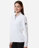 Adidas A400 Women's Lightweight Quarter-Zip Pullover | White