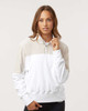 Adidas A601 Women's Fleece Quarter-Zip Pullover | Alumina