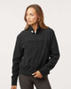 Adidas A601 Women's Fleece Quarter-Zip Pullover | Black