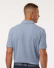 Adidas A702 Men's Blended Printed Polo | Blue Dawn Melange