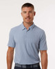 Adidas A702 Men's Blended Printed Polo | Blue Dawn Melange