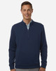 Adidas A721 Men's Elevated Fleece Quarter-Zip Pullover | Collegiate Navy