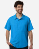 CORE365 CE520 Men's UltraUVP Shoreline Short Sleeve Staff Shirt | Electric Blue