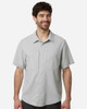 CORE365 CE520 Men's UltraUVP Shoreline Short Sleeve Staff Shirt | Platinum