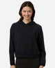 CORE365 CE520LW Women's UltraUVP Shoreline Long Sleeve Hooded Pullover | Black
