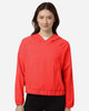 CORE365 CE520LW Women's UltraUVP Shoreline Long Sleeve Hooded Pullover | Marina Red