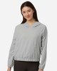 CORE365 CE520LW Women's UltraUVP Shoreline Long Sleeve Hooded Pullover | Platinum