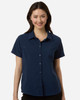 CORE365 CE520W Women's UltraUVP Shoreline Short Sleeve Staff Shirt | Classic Navy