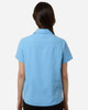 CORE365 CE520W Women's UltraUVP Shoreline Short Sleeve Staff Shirt | Columbia Blue
