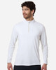 Puma Golf 628858 Men's Pure 2.0 Quarter-Zip | White Glow/ Sedate Grey