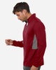 Puma Golf 628858 Men's Pure 2.0 Quarter-Zip | Dark Crimson/ Slate Sky