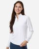 Puma Golf 629449 Women's Pure 2.0 Quarter-Zip | White Glow