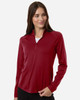 Puma Golf 629449 Women's Pure 2.0 Quarter-Zip | Dark Crimson