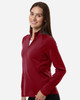 Puma Golf 629449 Women's Pure 2.0 Quarter-Zip | Dark Crimson