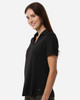 Puma Golf 631051 Womens Icon Heather Polo | Puma Black Heather