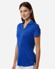 Puma Golf 631051 Womens Icon Heather Polo | Festive Blue Heather