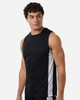 Team 365 TT115 Unisex Zone Performance Reversible Jersey | Black/ White