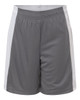 Team 365 TT115BY Youth Zone Performance Reversible Shorts | Sport Graphite/ White