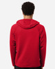 Team 365 TT200 Men's Qualify Quarter-Zip Hooded Pullover| Sport Red