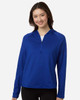 Team 365 TT200W Women's Qualify Quarter-Zip Hooded Pullover | Sport Royal