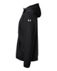 Under Armour 6010886 Men's Armour Fleece Pro Hooded Full-Zip | Black/ White