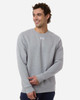 Under Armour 6014160 Men's Team Icon Fleece Crew | Mod Grey Light Heather/ White
