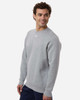Under Armour 6014160 Men's Team Icon Fleece Crew | Mod Grey Light Heather/ White