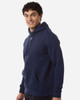 Under Armour 6014161 Men's Team Icon Fleece Hooded Sweatshirt | Midnight Navy/ White