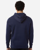 Under Armour 6014161 Men's Team Icon Fleece Hooded Sweatshirt | Midnight Navy/ White