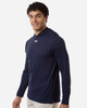 Under Armour 6014164 Men's Team Vanish Hooded Long Sleeve T-Shirt | Midnight Navy/ White