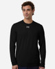 Under Armour 6014166 Men's Team Vanish Long Sleeve T-Shirt | Black/ White