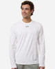 Under Armour 6014166 Men's Team Vanish Long Sleeve T-Shirt | White/ Pitch Grey
