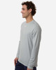 Under Armour 6014166 Men's Team Vanish Long Sleeve T-Shirt | Mod Grey/ White