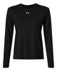 Under Armour 6014457 Women's Team Vanish Long Sleeve T-Shirt | Black/ White