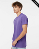 Clearance - 6500M M&O Knits Unisex Vintage Garment Dye Tee | Violet