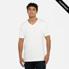 Clearance - Next Level 6440 Men's Premium Fitted Sueded V-Neck Tee | White