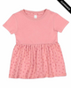 Clearance - Rabbit Skins 5330 Infant Fine Jersey Dress | Mauvelous/ Mauvelous Spot