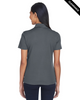 Clearance - Core365 CE101W Colorblock Performance Pique Polo Shirt | Forest/ Carbon